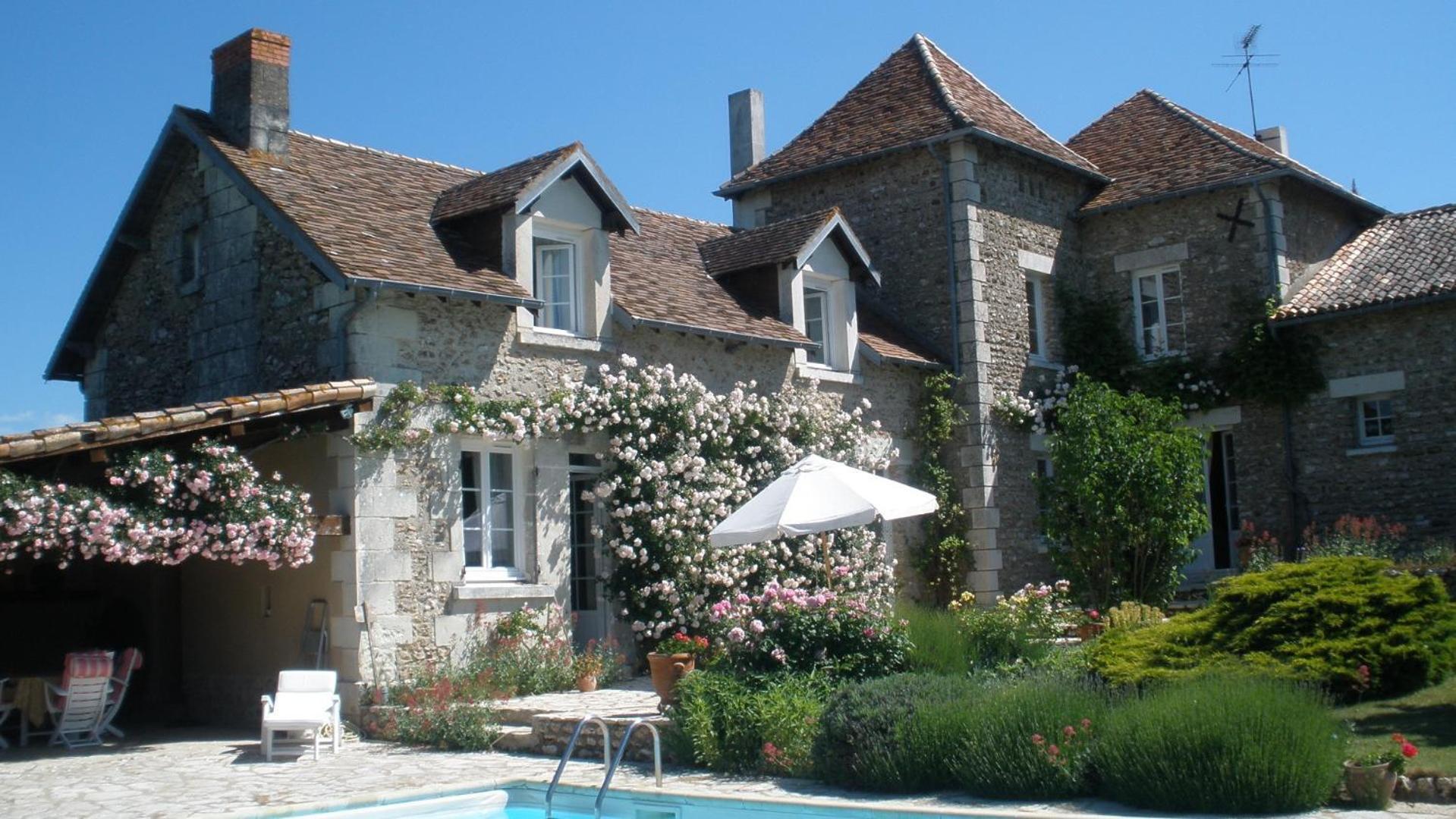 Chambres D'Hotes La Pocterie Vouneuil-sur-Vienne Exterior foto